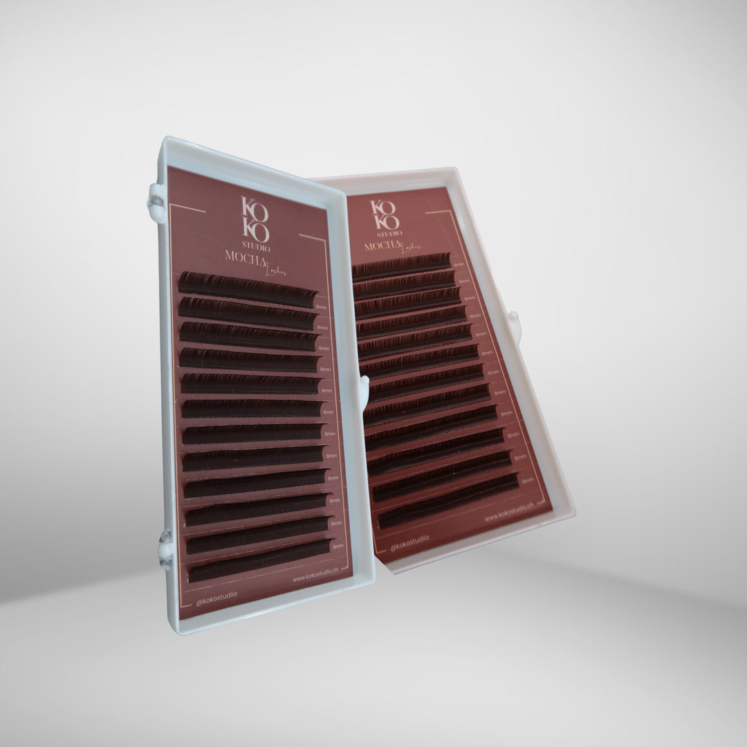 Brown MOCHA Lash Trays